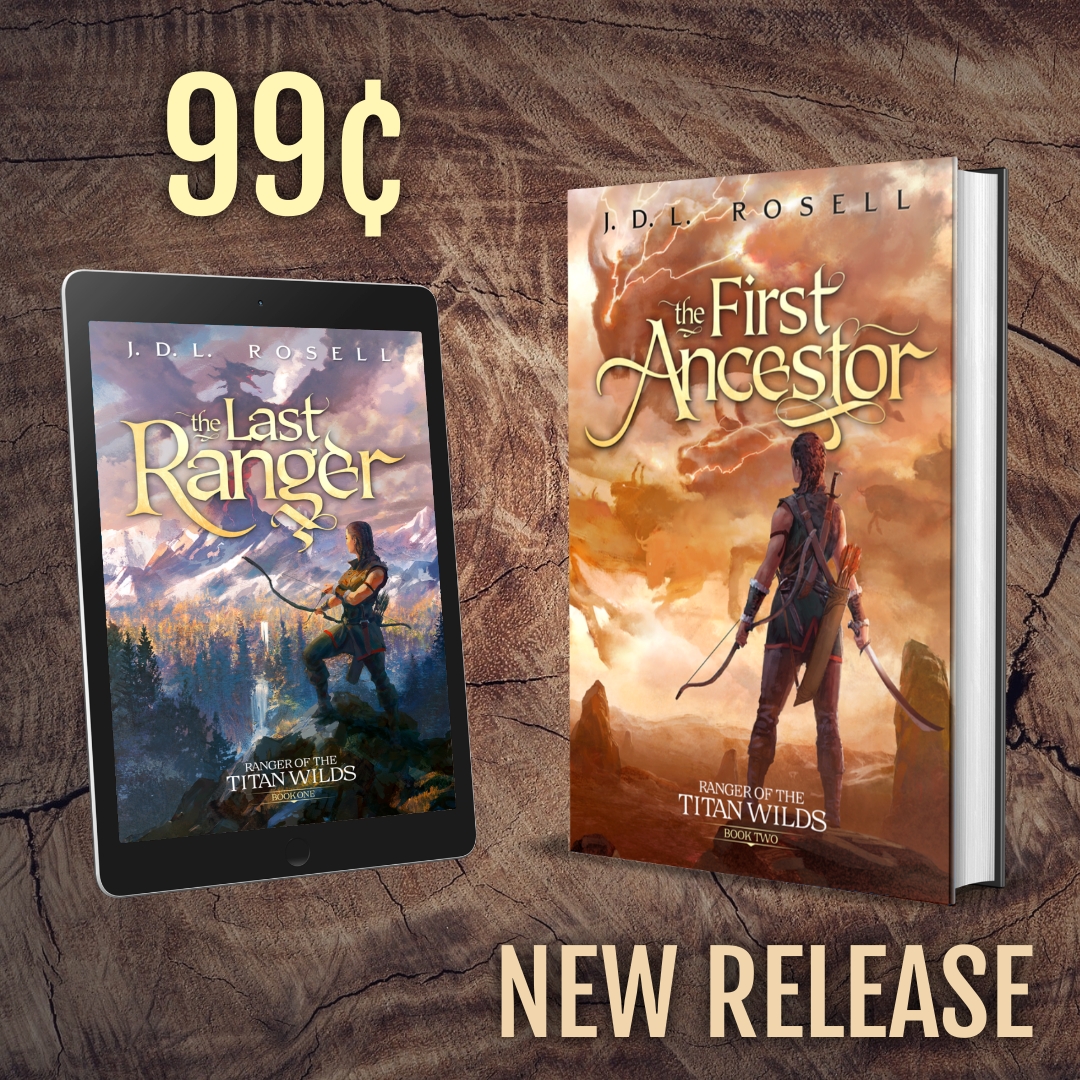 Not only is The First Ancestor out, but the first book, The Last Ranger, is a mere $0.99! (US & UK)

This is the first time I've discounted TLR, and it might be a while before the next sale. So now's the time to get it!

Pick up both books here >> mybook.to/rangerseries