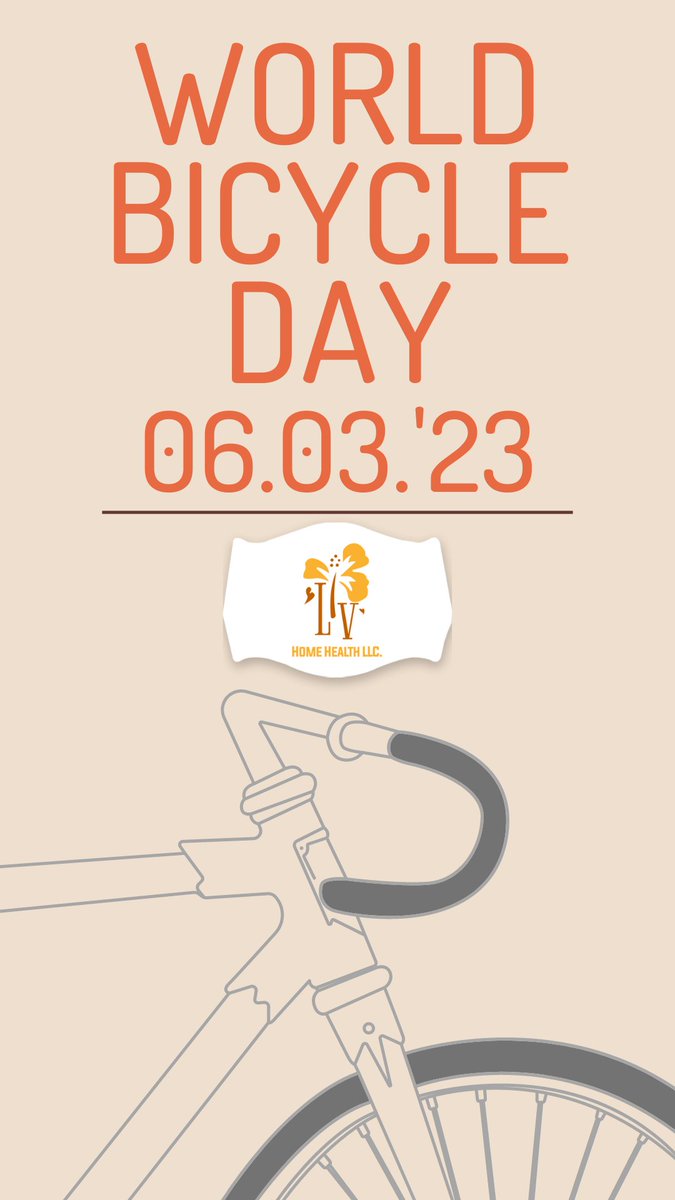 LIVHomeHLLC's tweet photo. Today is World Bicycle Day! Cycling is a great form of exercise, and an overall great way to stay heart healthy!
The child in you is waiting. Relive some childhood memories on a nice ride today.
#livhomehealth #WorldBicycleDay https://t.co/1UdB0NSXYb