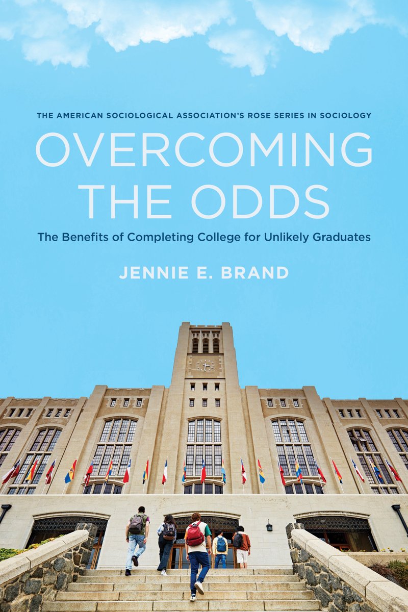 Forthcoming in 2023! <a href="/RussellSageFdn/">Russell Sage Foundation</a> In this book, I show that four-year college completion enables disadvantaged graduates who overcome the odds of completing degrees to increase long-term wages, while also reducing unemployment, low-wage work, job loss, and family poverty.