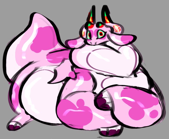 Huge thank you to @GrinningWolves for letting me buy their delightful dragon gal! I’ve decided to name her Fay thanks to a recommendation from a friend