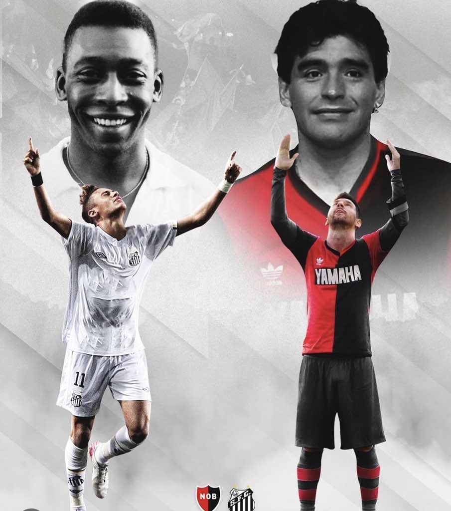 Hace unos días Argentinos homenajeó a los 10 mas grandes de la historia: Pele y Maradona.
Hoy Newells levanta la mano y suma a Leo Messi.
Linda movida de marketing de las dos grandes escuelas del fútbol argentino.👏👏
<a href="/AAAJoficial/">Argentinos Juniors</a> <a href="/Newells/">Newell’s Old Boys</a> <a href="/bigmanagerapp/">BigManager</a>