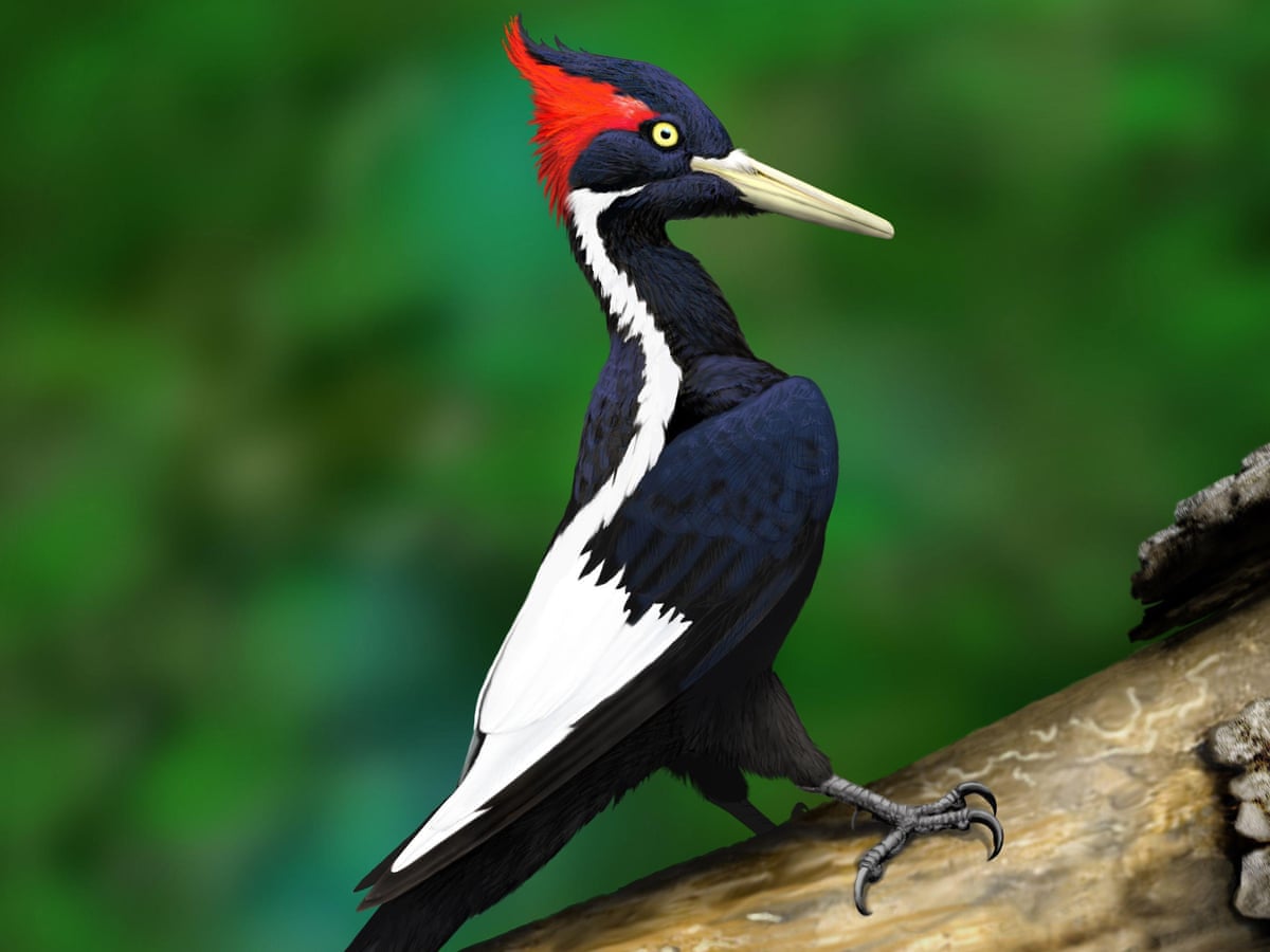 ArtistBogdraw's tweet photo. @FossilBonanza @ChrisStringer65 I thought ivory-billed woodpecker when I first saw the illustration https://t.co/x5ej4j03ow