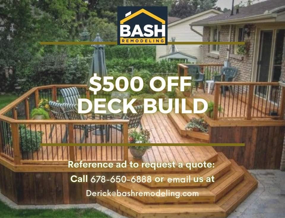 Rt this please 
#deckdesign 
#bashremodeling 
#construction 
#decks
#Atlanta 
#georgia