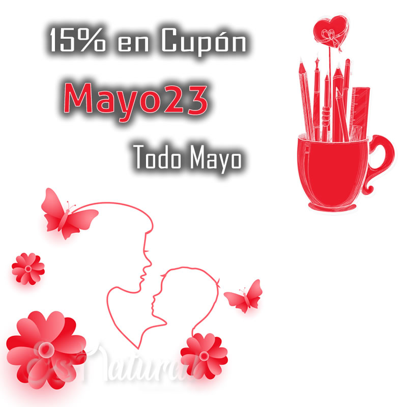 EsNaturalOnLine's tweet photo. 📣 Todo éste mes de Mayo tenemos el 15% Off en carrito de compras. Utiliza el Cupón: ✨ Mayo23 ✨
🌿 https://t.co/ZDIWRsn51p
#EsNatural #Promoción #Cupón #Sale #PriceOff https://t.co/fdXcui6sOj