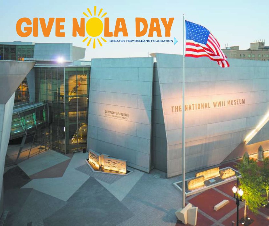 National WWII Museum on Twitter "Today is GiveNOLA Day! When you