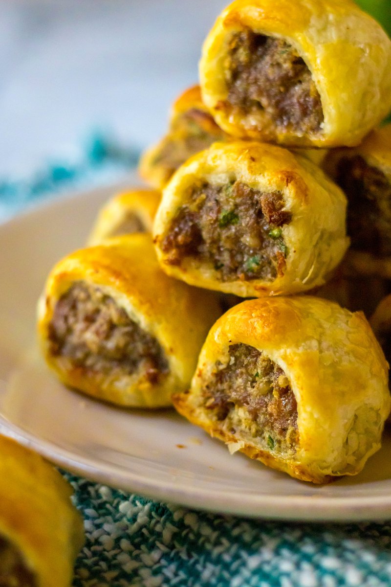 If you like pigs in a blanket, you'll love sausage rolls. The buttery, flaky pastries stuffed with—you guessed it—sausage are popular snacks in much of Europe (though where they originated is up for debate).
mooreorlesscooking.com/sausage-rolls/