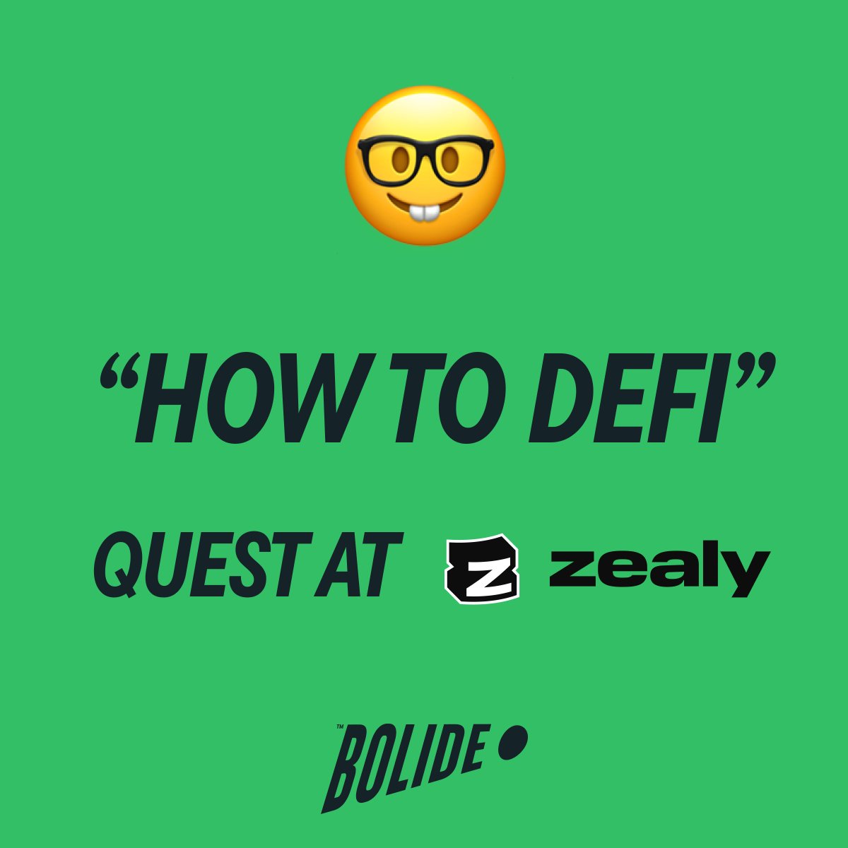 bolide_app's tweet photo. 🎉 Ready to learn and earn with #Bolide?

Join our "How to DeFi" quest at @zealy_io and discover the power of DeFi!
👉https://t.co/TzFaith1cN👈

🏆 Complete the 1-week sprint activity and unlock the rewards - top 20 participants will earn $20💸 https://t.co/D5xprCFTHW