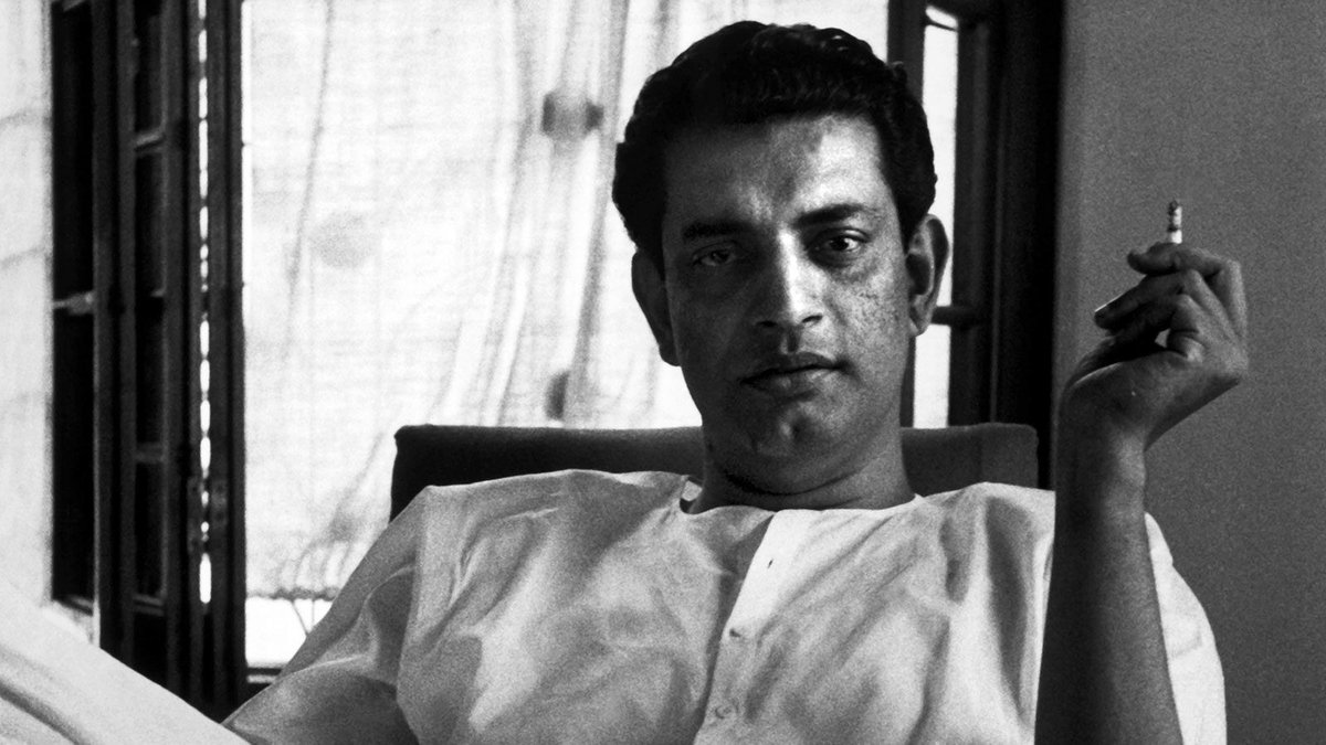 "Not to have seen the cinema of Satyajit Ray means existing in the world without seeing the sun or the moon." 💛✨ Kurosawa on Ray, the beautiful cinematic spirit who gave us such masterpieces as THE APU TRILOGY and so much more, was as born on this day in 1921.