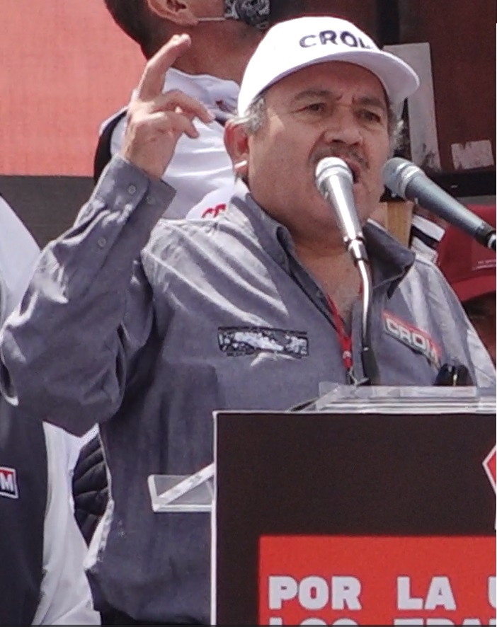 Nuestro líder Rodolfo G. González Guzmán, Secretario General del Comité Central de la Confederación Regional Obrera Mexicana (CROM)