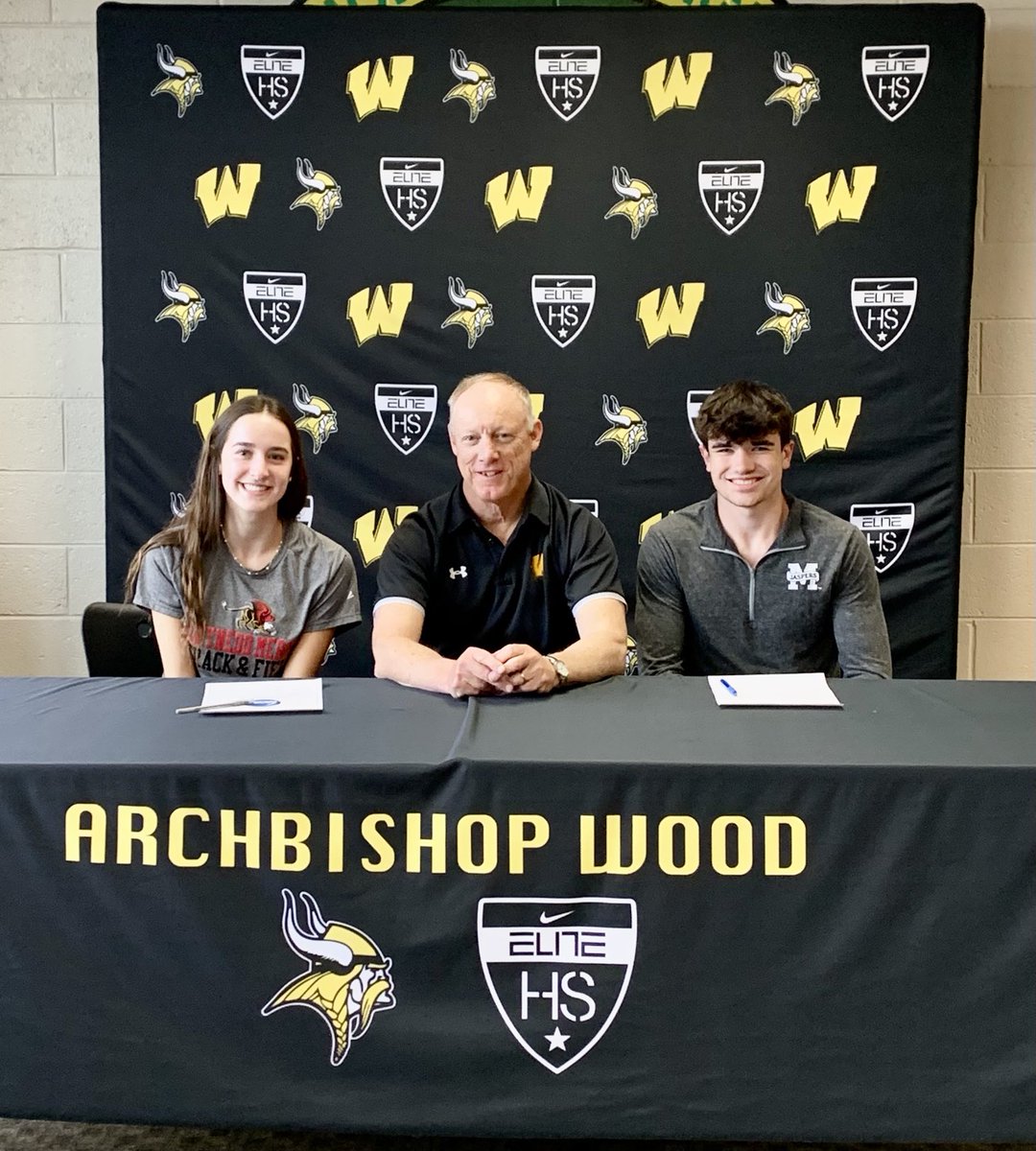 Wood_Vikings's tweet photo. Congratulations to the amazing family, coaches and friends of Colby Micheels and Sarah Demore who have supported them through the years!  ⁦@ArchbishopWood⁩ https://t.co/9Njsvv9CN7