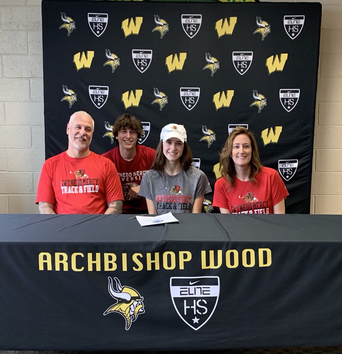 Wood_Vikings's tweet photo. Congratulations to the amazing family, coaches and friends of Colby Micheels and Sarah Demore who have supported them through the years!  ⁦@ArchbishopWood⁩ https://t.co/9Njsvv9CN7