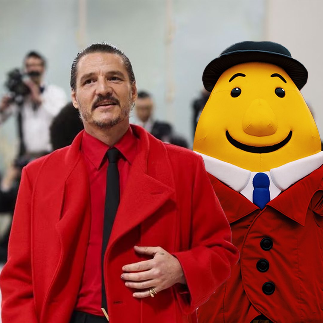 MrTaytoIreland's tweet photo. They do say that imitation is the highest form of flattery 🥰 #metgala #tayto #mrtayto https://t.co/yTNPxRhODg