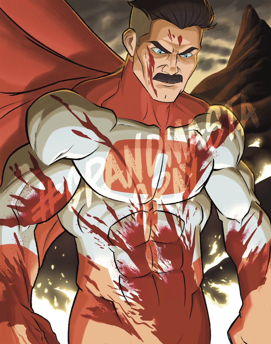 GrandmastaGray's tweet photo. New Omni-Man art!
#omniman #thinkmark #fanart #Digital #digitalart #ComicArt #bloody #procreate #ipadpro #grandmastagray https://t.co/2j3CgXEYyd