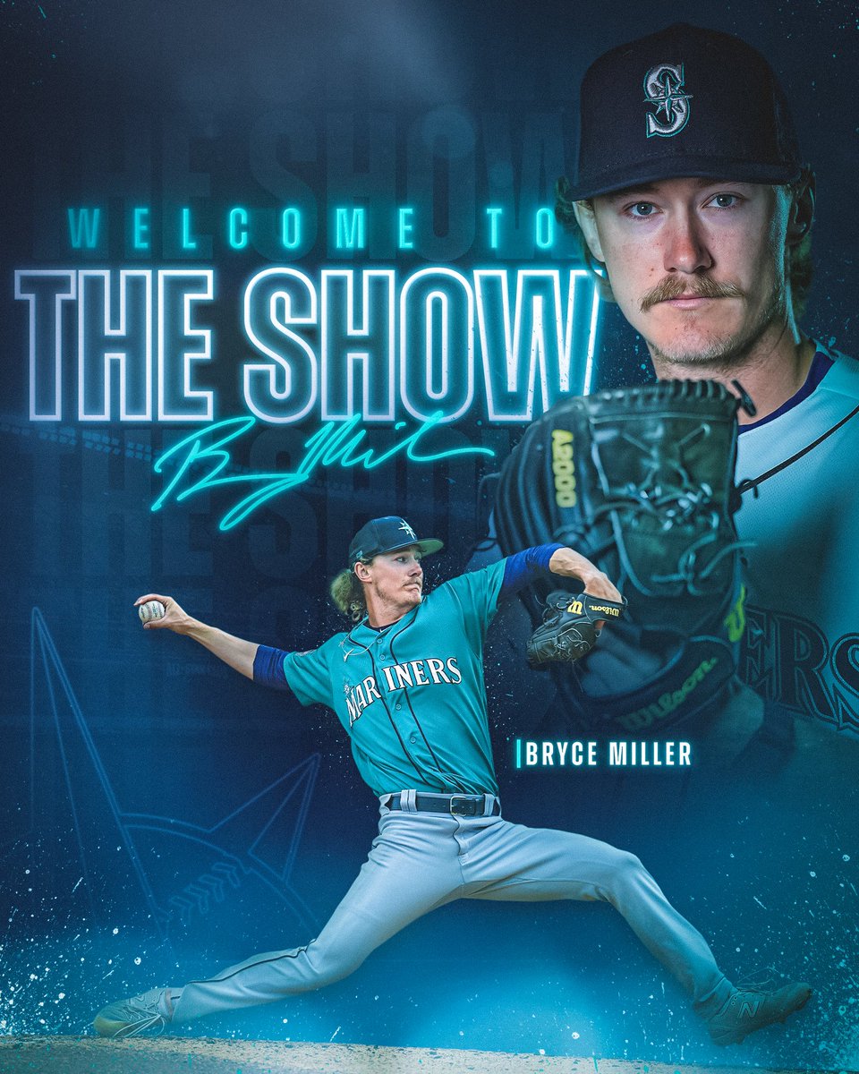 IT’S MILLER TIME.

Welcome to the Show, <a href="/Bryce_miller9/">B Money</a>! #SeaUsRise

🔗 atmlb.com/42ar3MM
