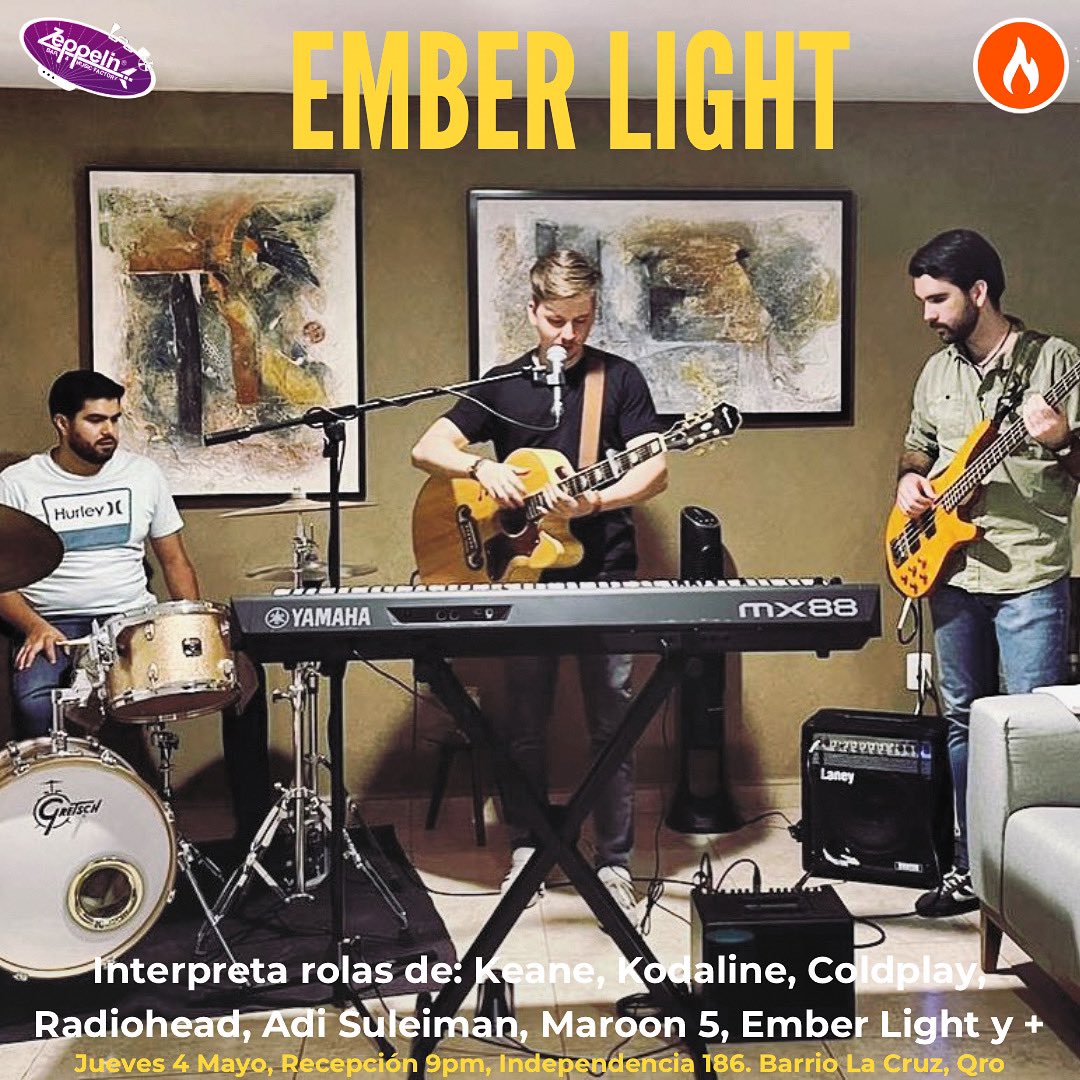 ZeppelinMF's tweet image. La RockArtelera del 4 al 6 de Mayo 2023. Reservaciones y + info al WA 442-466-3816