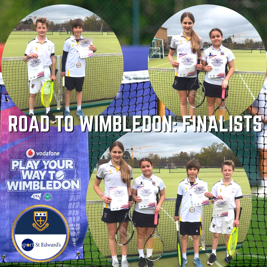 The lower school 'Road to Wimbledon' final saw some excellent play from all competitors. 
Congratulations to our Year 7 boys and Year 8 girls for making it through to the finals! Good luck in the next round 🎾 🏆 
#SECsport #SECtennis