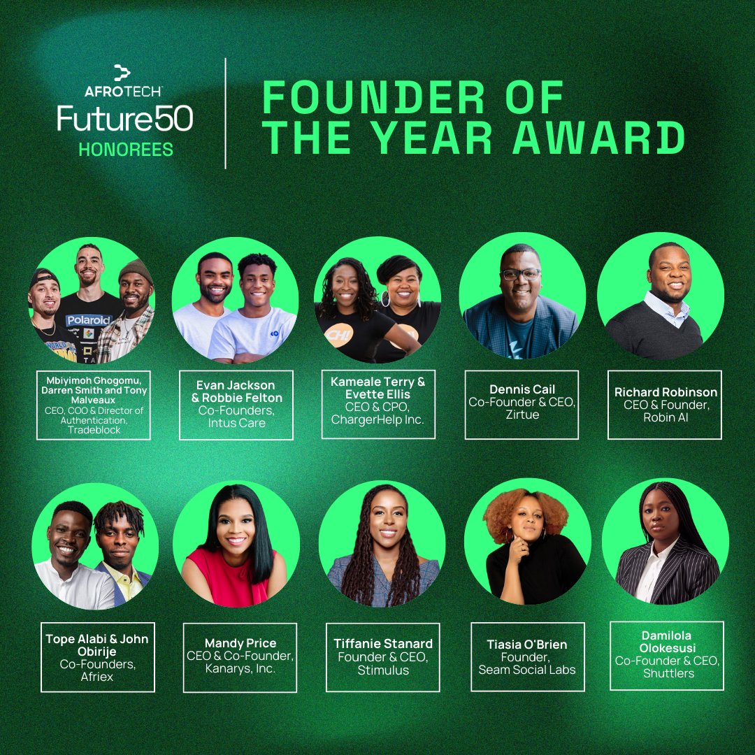 We’re thrilled to announce that our Co-founder and CEO Mandy Price has been recognized as one of <a href="/AfroTech/">AfroTech</a> Future 50's Founders of the Year! 

Congratulations, Mandy, and cheers to the other outstanding honorees! 🎉
 #AfroTechFuture50