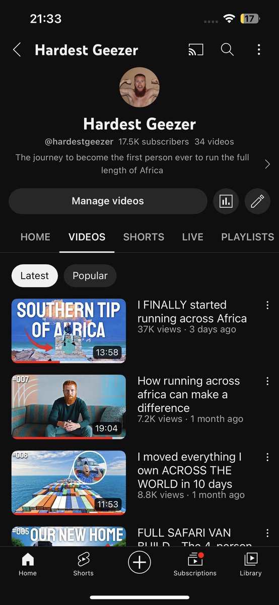 hardestgeezer's tweet photo. Amazing that so many of you tuned in to the first video of the series on YouTube. 

We’re gonna keep these coming every week. https://t.co/5PplayiAF8