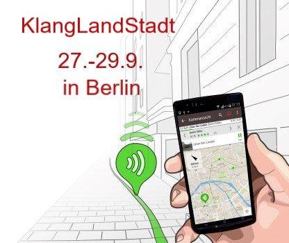 Zwischen sprechendem Navi und Hörspiel zum Mitlaufen – Die Audiotour in der Stadterkundung

KlangLandStadt ist der Ort für alle, die eine Audiotour planen oder einen bestehenden Hörspaziergang upgraden wollen. guidemate.com/KlangLandStadt…
