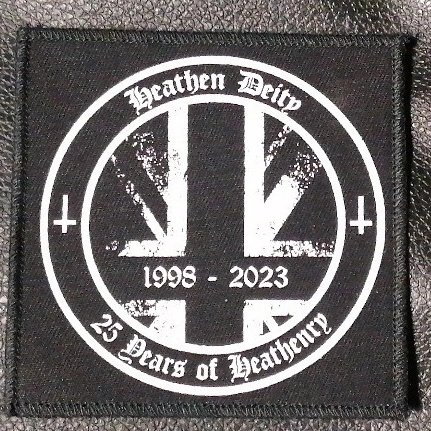 New "25 Years Of Heathenry" patch available soon!

Only 5 red vinyl copies of "TRUE ENGLISH BLACK METAL" are remaining!

#heathendeity #tebm #cultneverdies #25yofh
