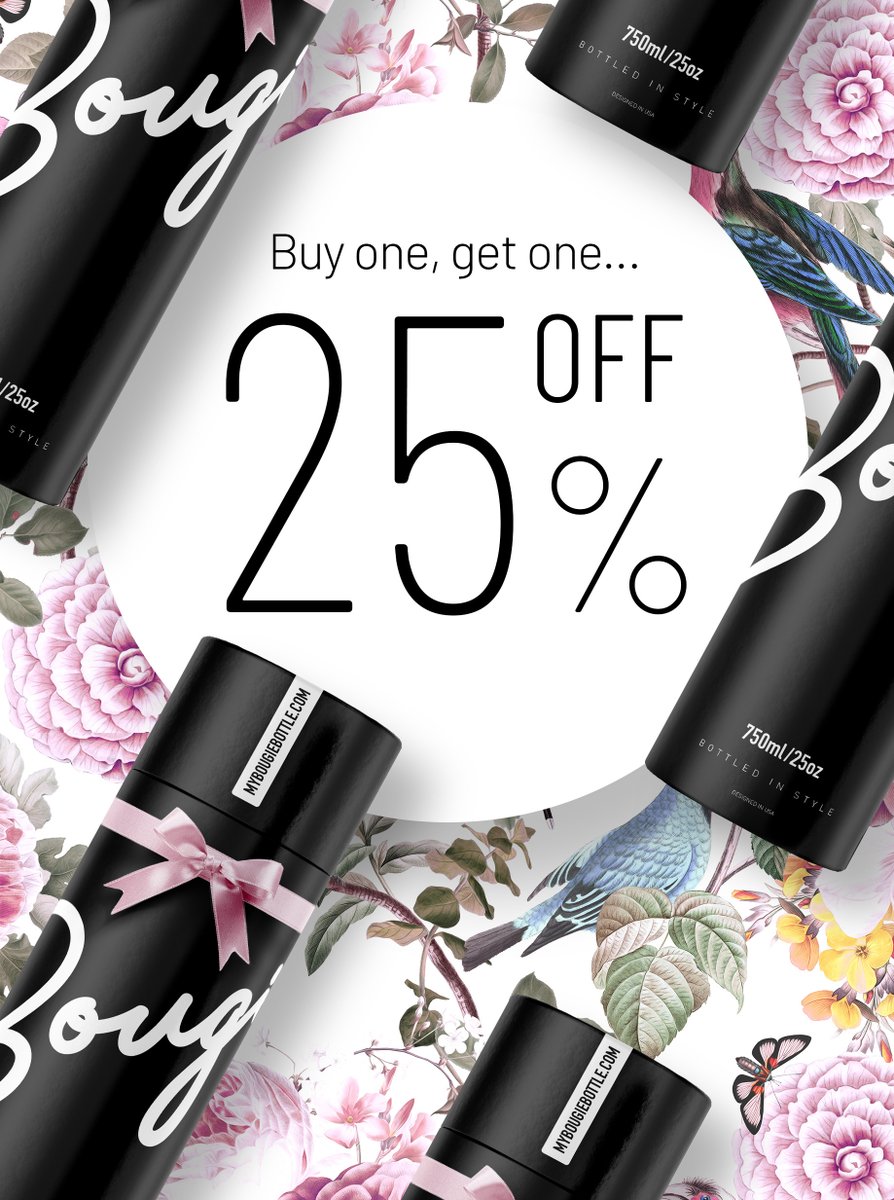 MyBougieBottle's tweet image. Never too late to save! Use promo code: MBBOGO25.

#hydrateinstyle #bougiebottle #mybougiebottle #waterbottlesale #bottlesale #BOGO #giftforher #teachergifts #teachergiftideas #mothersday #Mothersday2023 #mothersdaygift #Mothersdaygiftguide