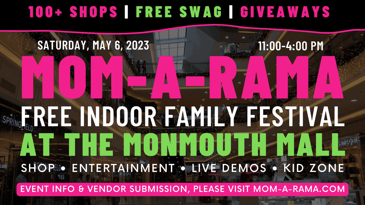 This Saturday, May 6th, the foundation will be at the Mom-A-Rama Vendor Fair in Eatontown, at the Monmouth Mall from 11:00am to 8:00pm. Hope to see you there!