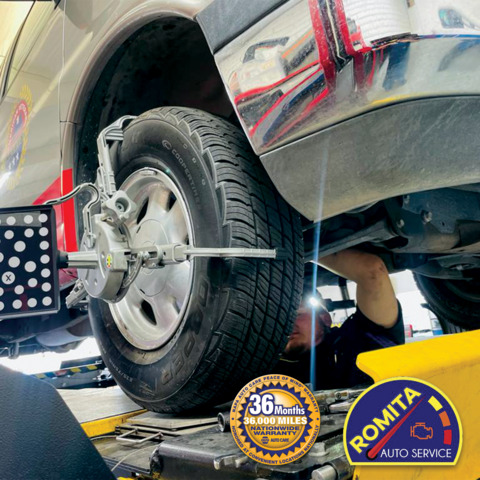 RomitaAuto's tweet image. WE OFFER ALIGNMENT SERVICES! Alignments are important for the health of your vehicle as a whole, your vehicle's tire health, having a comfortable ride, vehicle maintenance and longevity, and much more! Get yours scheduled today! 

#tireshop #FullServiceAutoShop #readytohelp