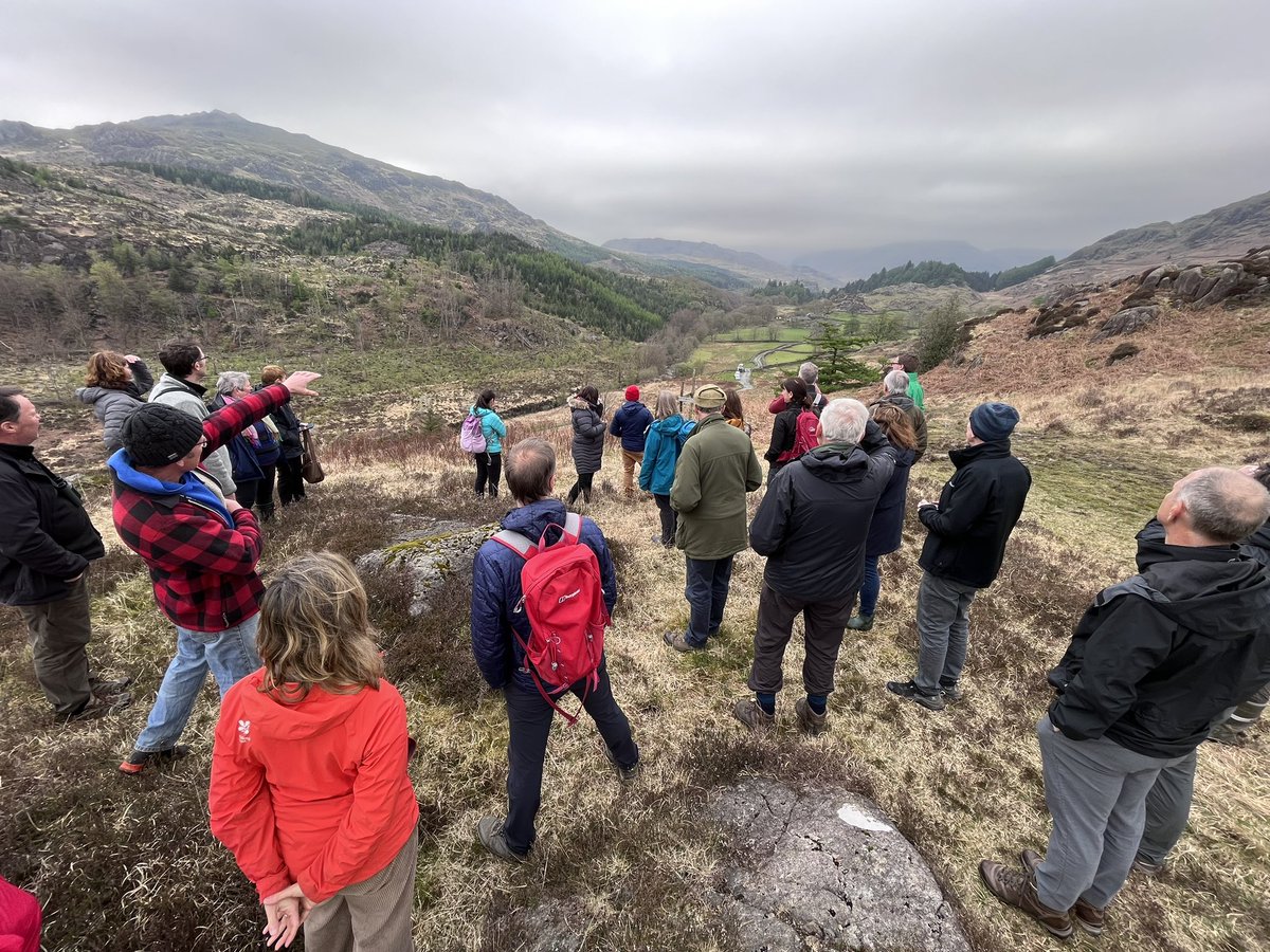 Great to get out on site with the LDNPPartnership today hear from the team delivering the #UpperDuddon @defra #LandscapeRecovery pilot. Also fantastic to hear the accompanying bird song! #nature #climate #people #place