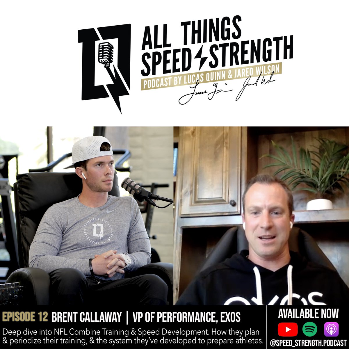 SpeedStrPodcast's tweet image. We welcomed Coach @BrentCallaway for Episode 12 of the Podcast to discuss Speed development, particularly for the NFL Combine.

Available now!

youtu.be/3amj98og9Tg