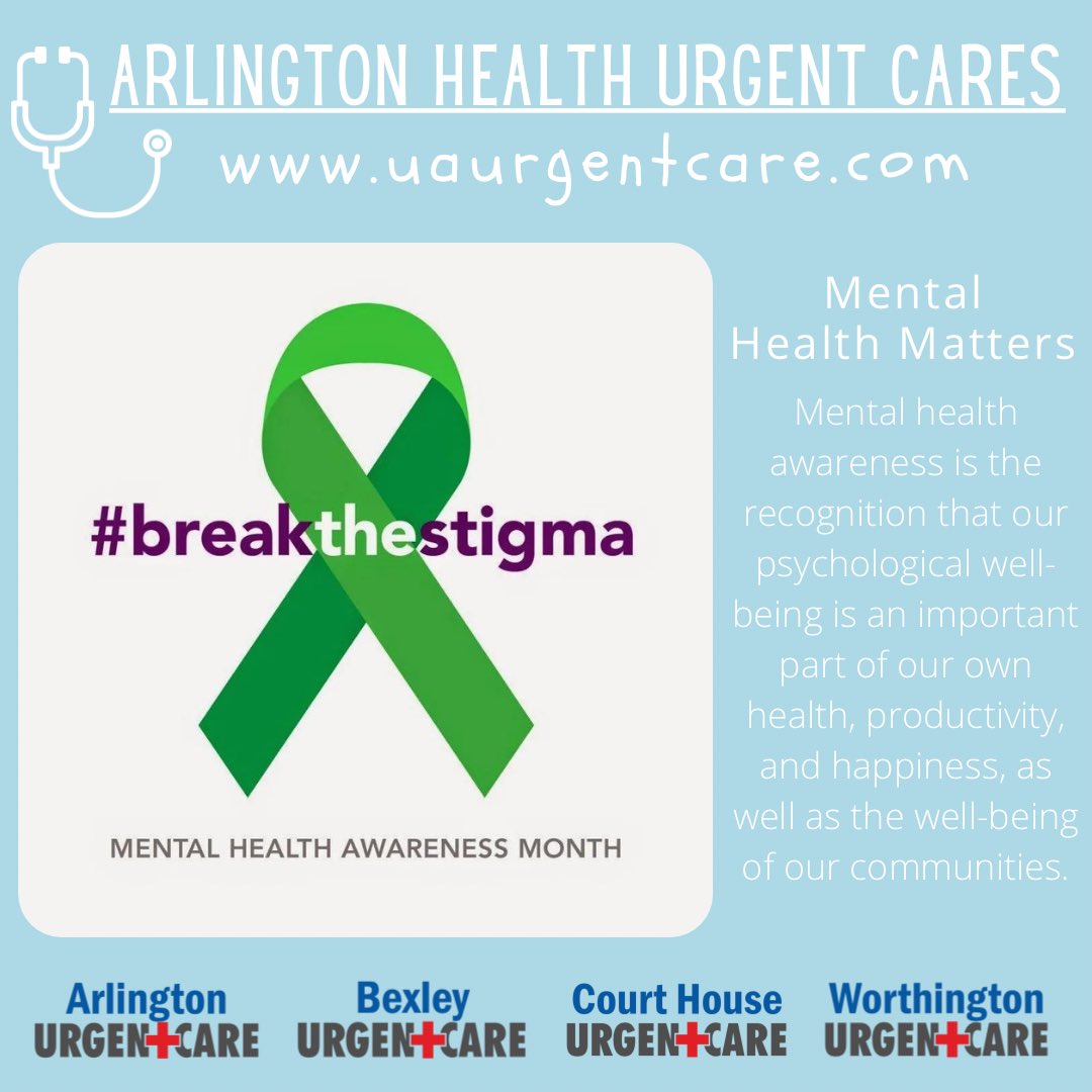 May is #MentalHealthAwarenessMonth

#MentalHealthAwareness is the recognition that our psychological well-being is an important part of our own health, productivity &amp; happiness as well as the well-being of our communities.

Mental Health is Health! #morethanenough #ColumbusOH