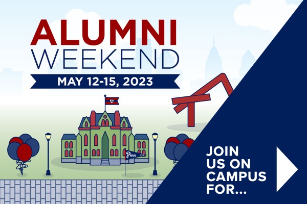 Pennalumni's tweet image. 10 more days and 3 good reasons to join us! 🔴 🔵 

#AlumniWeekend