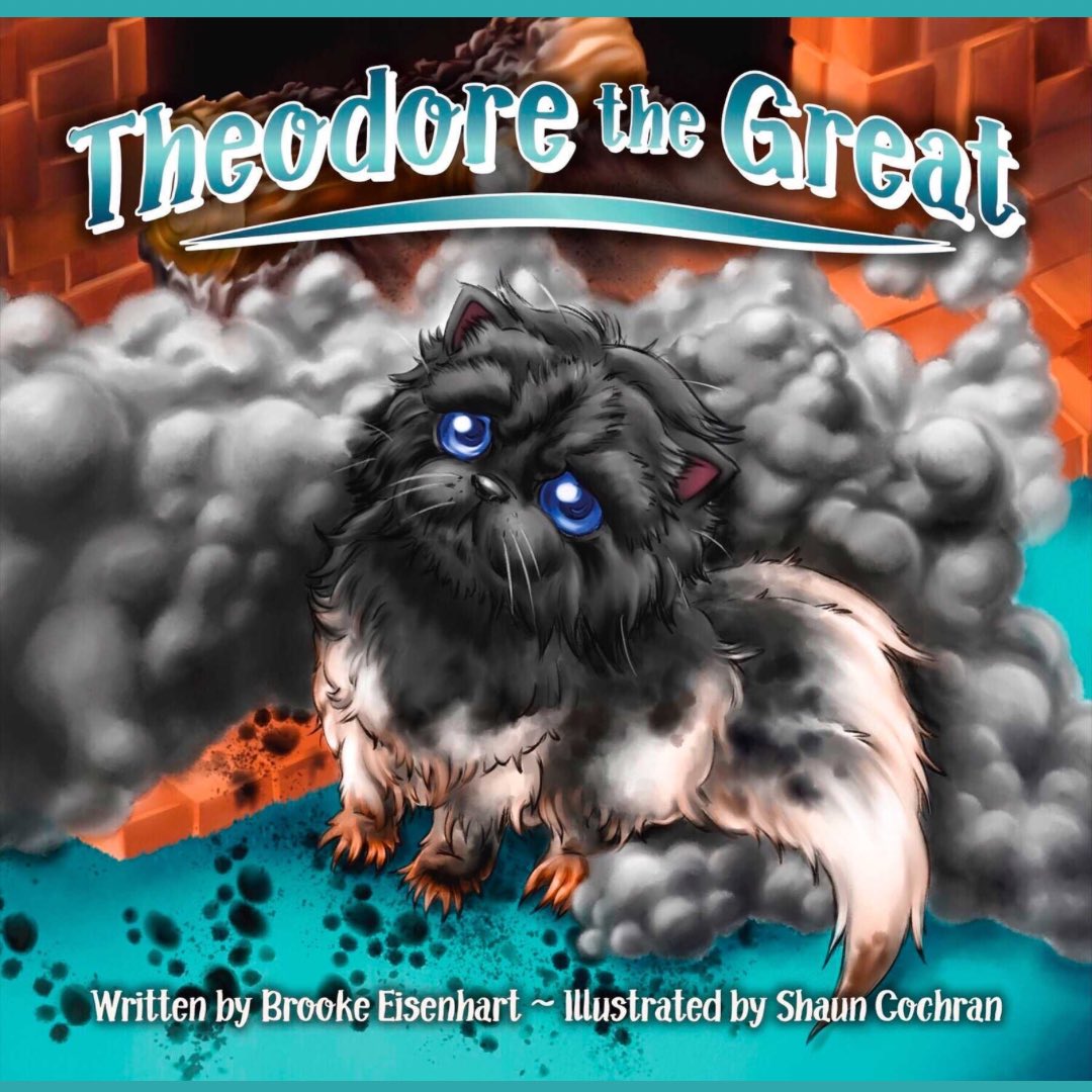 PaperclipBooks's tweet photo. Have you checked out our children’s book Theodore the Great yet? See what kind of #shenanigans he gets into! #TheodoretheGreat #catsofinstagram https://t.co/OfTlRsBjG4