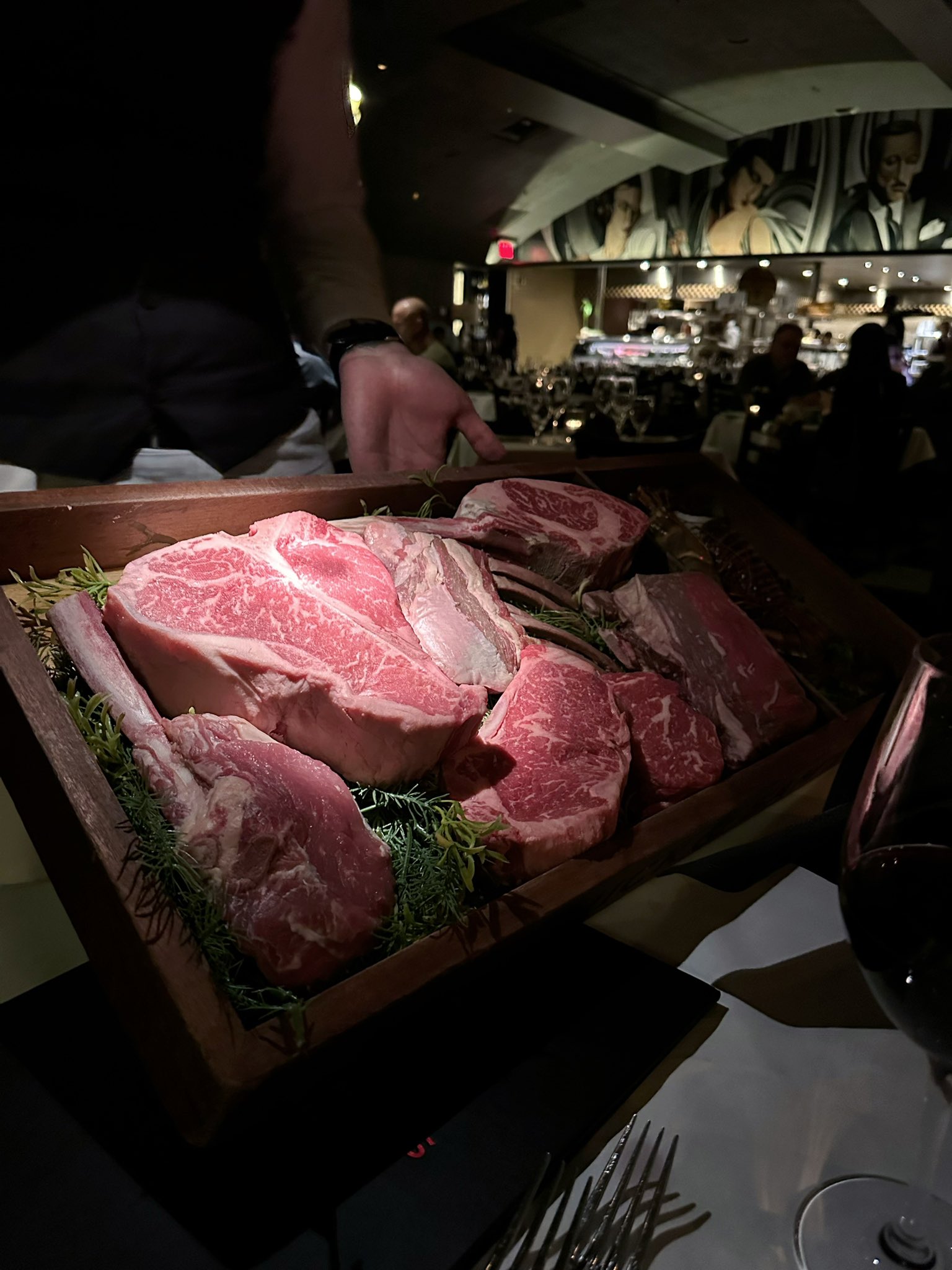 Rosie Ave on Twitter "Last night at Nick and Sam’s, my fav steakhouse