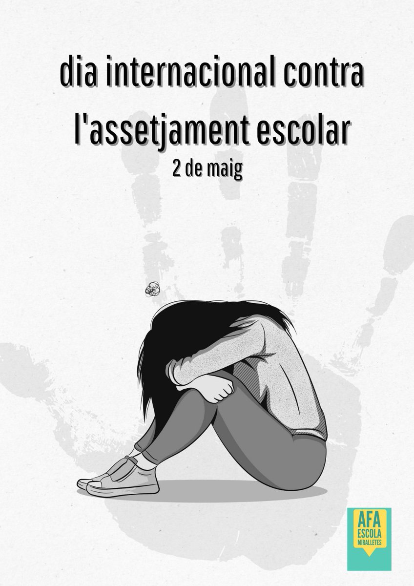 Les famílies de Miralletes diem NO a l’assetjament escolar. 🖐🏼 Contra el bullying, no callem!!! <a href="/EMiralletes/">Escola Miralletes</a> <a href="/XinoXanoEsplai/">Xino-Xano Associació</a>