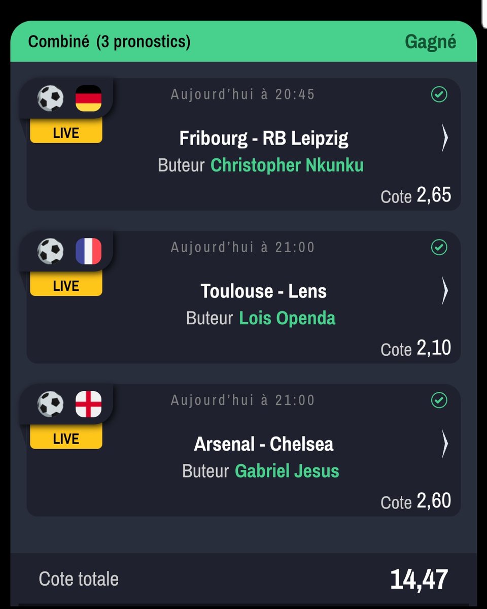 ValueBet3's tweet photo. CONCOURS SPÉCIAL GOLEADOR 🥰⚽️👟 !!!

Comme promis , une PSC de 25€ à gagner parmi les RT et ❤️ pour célébrer cette fabuleuse soirée , il faut me follow pour tenter sa chance🕺🔥 https://t.co/IKKsBGczRZ
