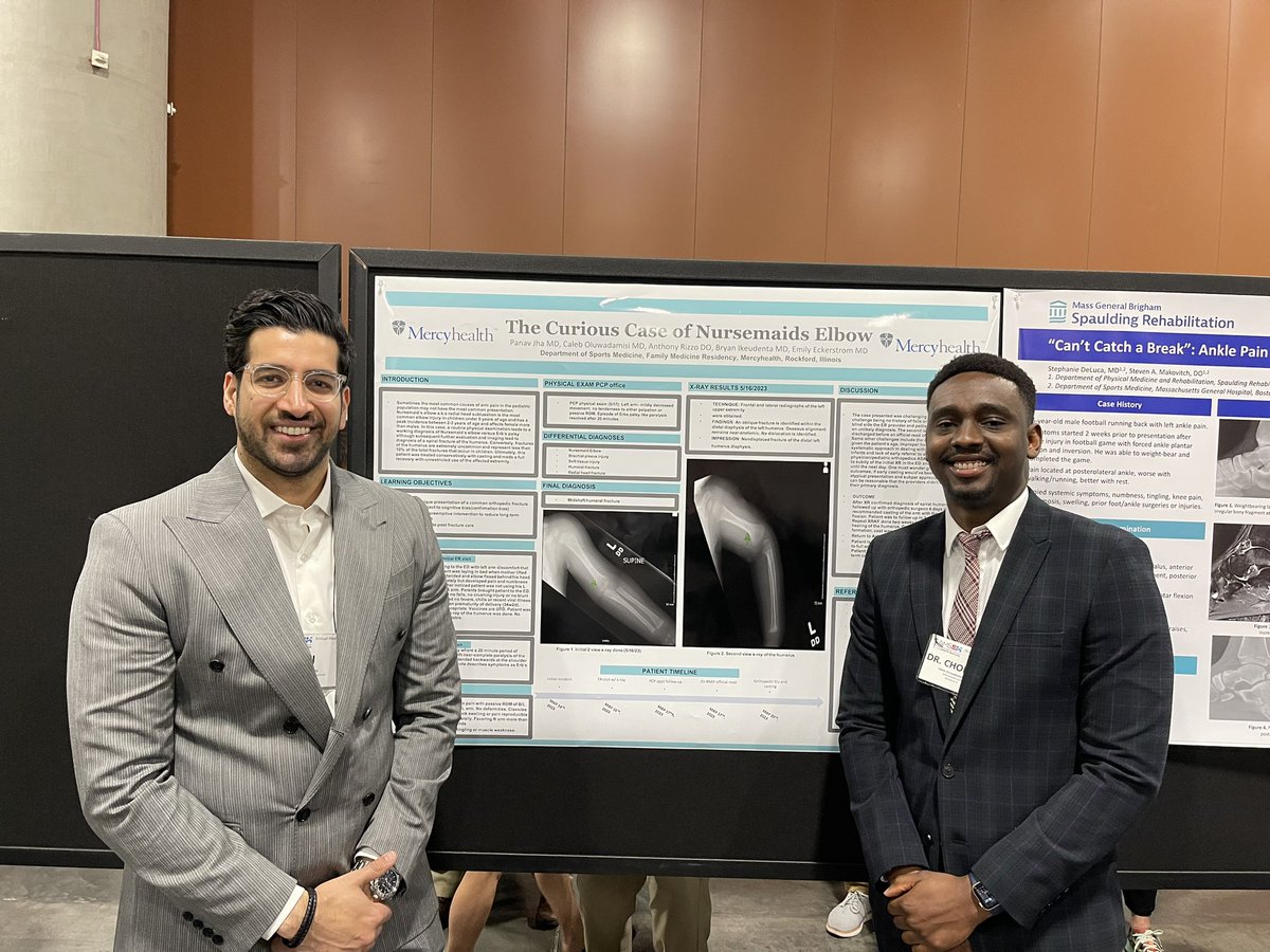 ChoplifeDoctor's tweet image. Had a great time with my poster presentation at #amssm2023 #SportsMedicine