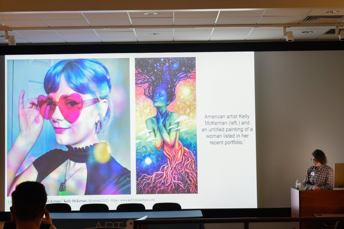 In April, two students of Prof. Florencia San Martin's presented at the Intercollegiate Art History Symposium at Kutztown University.

Maxwell Schofield '24 Art History/Architecture- Why AI Art is not the Problem.

#lehighuniversity #arthistory
