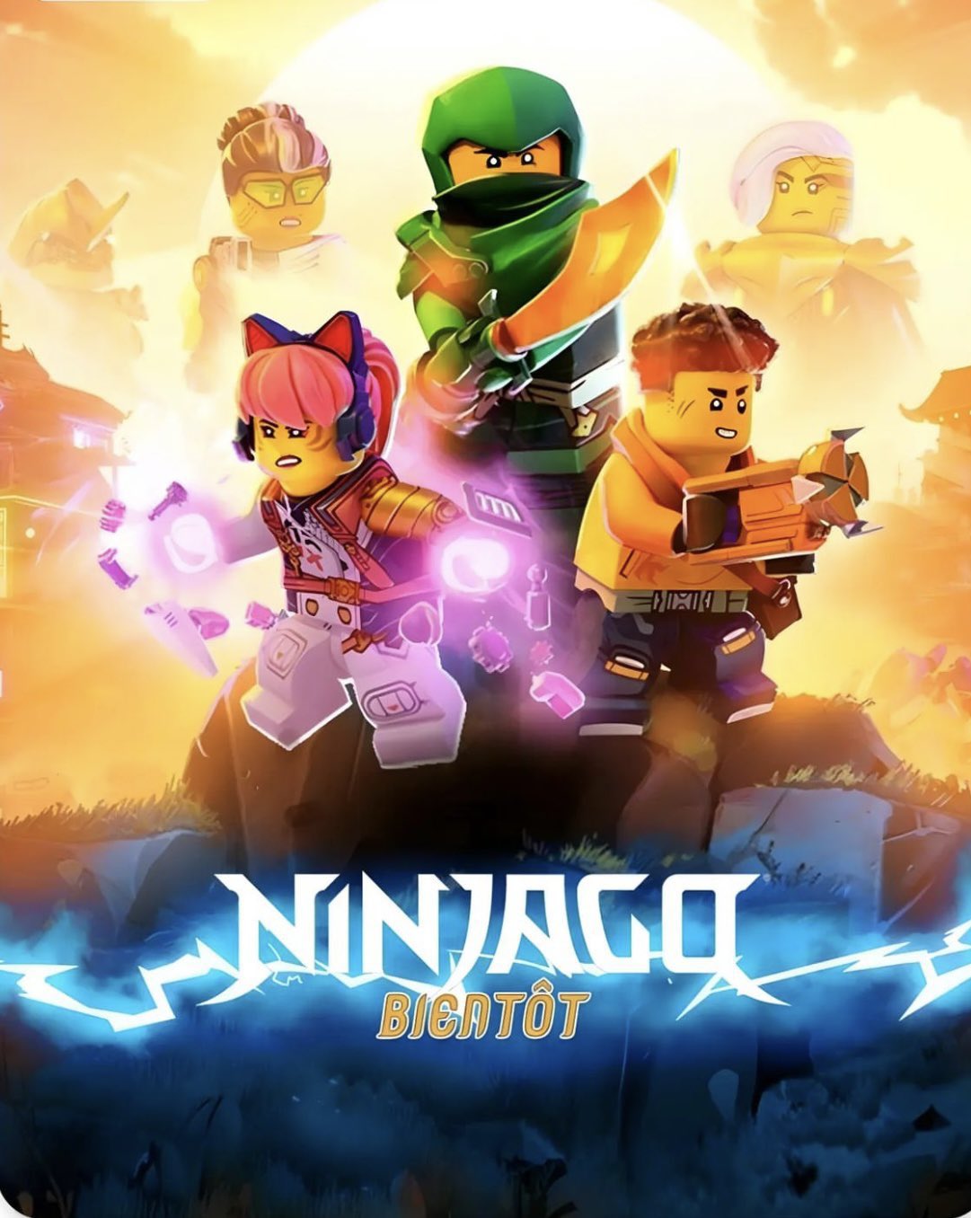 The Lego Ninjago Hub on X: A new poster for 'Ninjago: Dragons Rising' has  been released!  / X