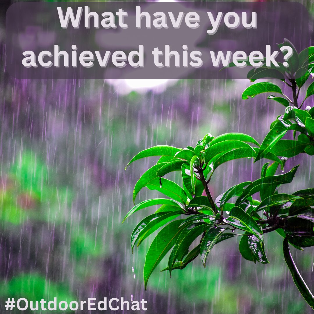 OutdoorEdChat's tweet image. Welcome to this week's #OutdoorEdChat - your space to share, connect and chat with the great #outdoorEd community...