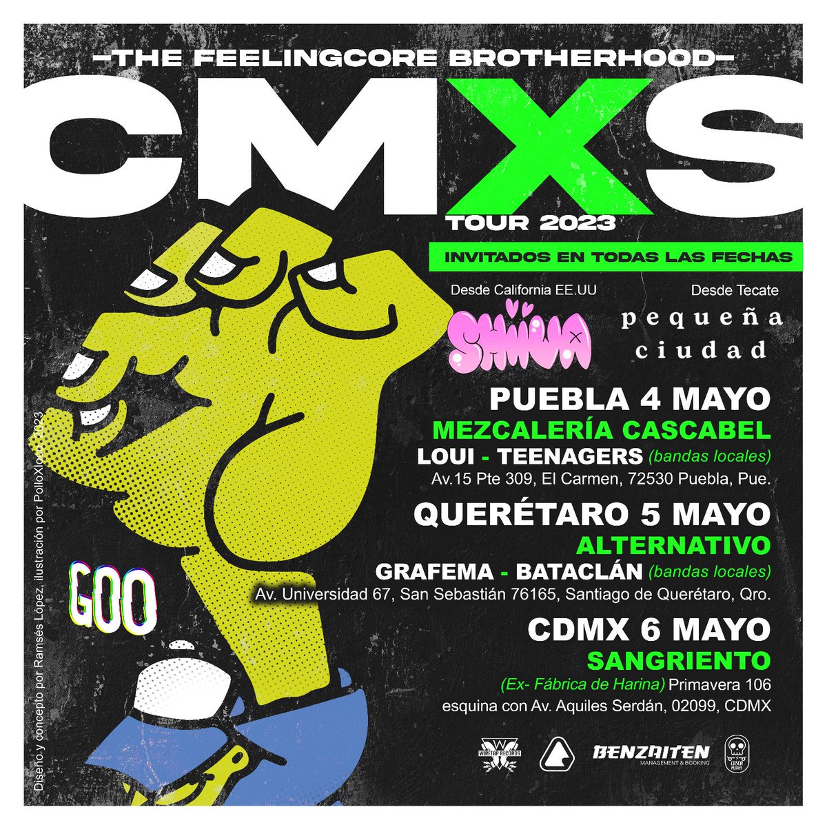 Nos vemos el viernes para echar rock con <a href="/camichesmx/">Camiches</a> ❤️❤️