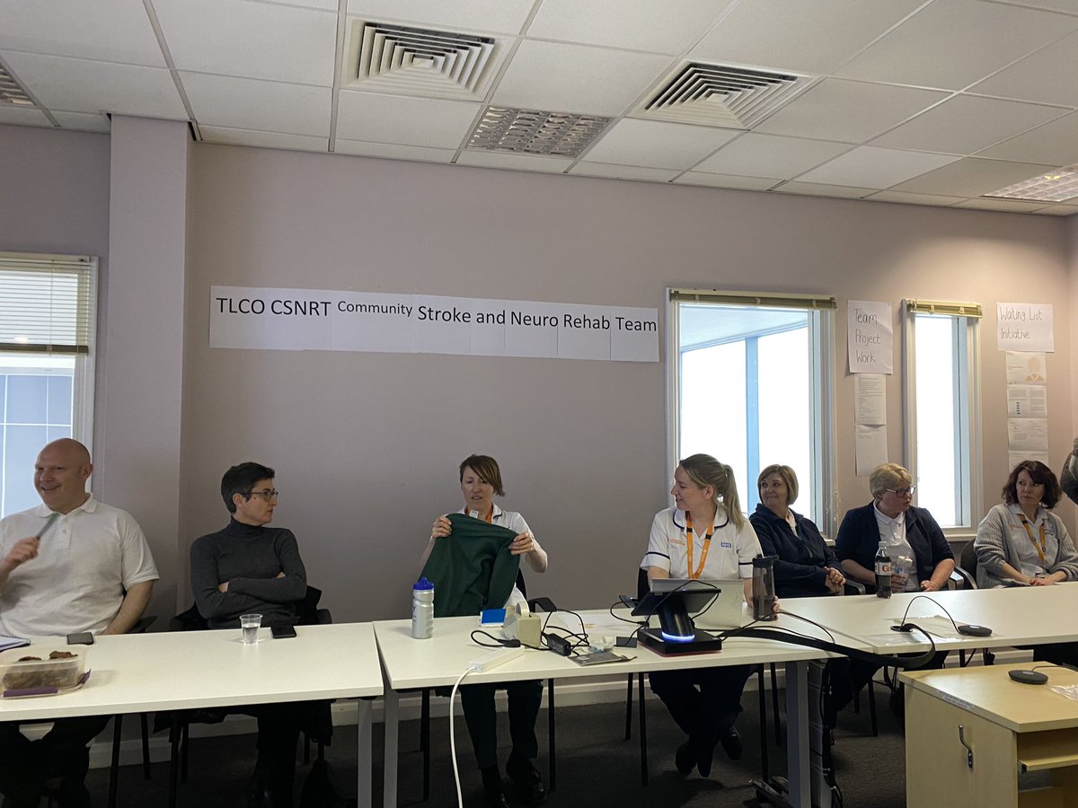 Lara_OT's tweet photo. Launch and lunch today for our wonderful @TraffordLCO #CSNRT 🧠 so proud of our team &amp; our fabulous service manager @hallenphysio amazing to have us all in one room! @MFTnhs https://t.co/dXZCebbWMb