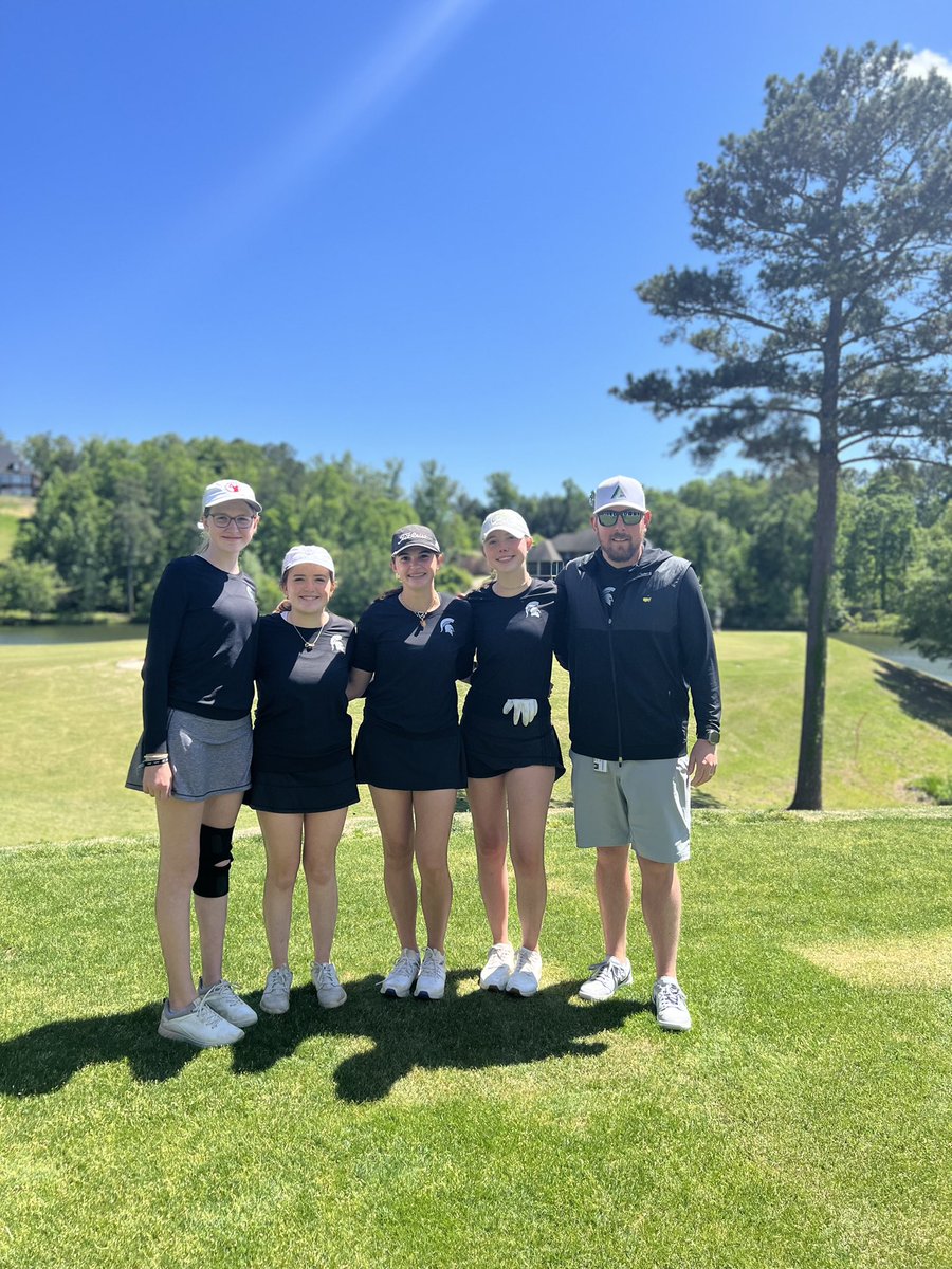 mbs_athletics's tweet photo. Congratulations girls golf! 

• Juliette Cook finished 4th
• Sherrod Wilbanks finished 5th

The team finished 2nd and qualified for Sub State! #GSG https://t.co/JiWaVxy4B2