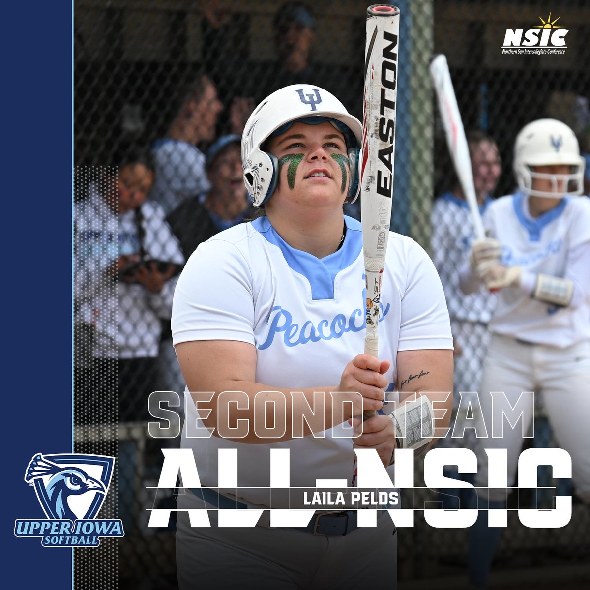 NSIC HONORS: Congratulations to Laila Pelds of @uiu_softball for earning a spot on the All-NSIC Second Team!! #FeathersUp