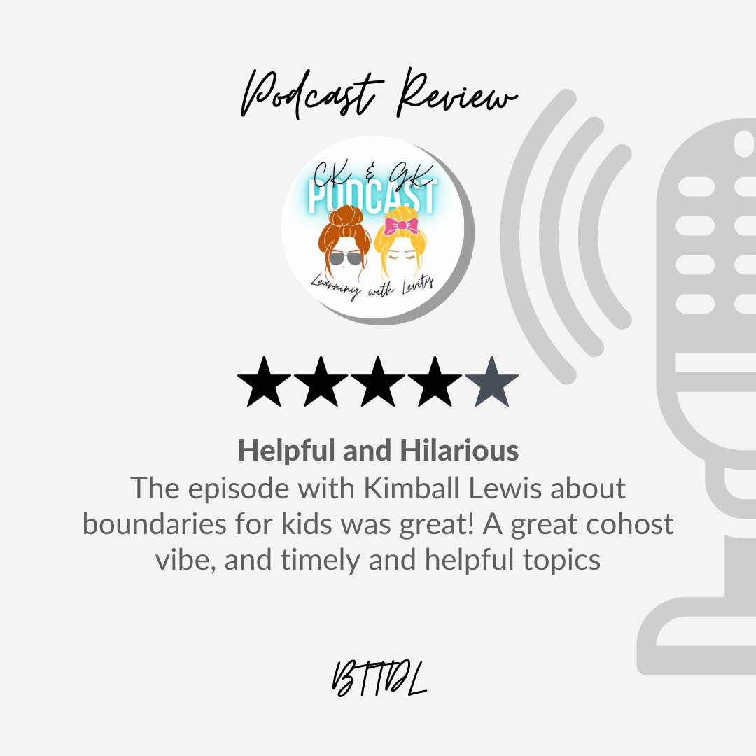 This makes me all ☺️☺️☺️...

#CKandGKpodcast #PodcastReview