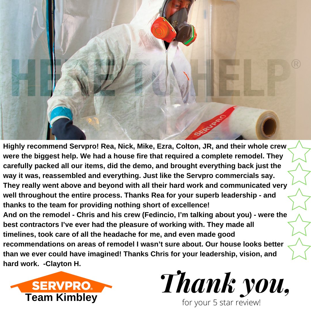 Servpro of Raytown / East Kansas City (@servproekc) on Twitter photo 