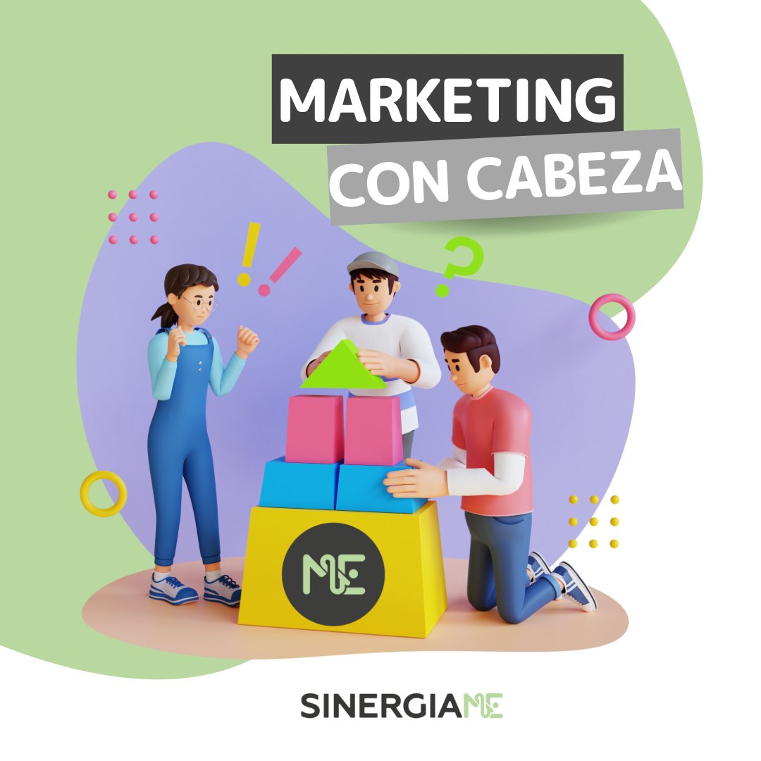 #MarketingConCabeza

👉🏼Este será nuestro Lait Motiv para la nueva etapa Sinérgica.

Un claim tan sencillo y coloquial como claro y directo.👌🏼🤩

Porque abogamos por el Marketing, si. Pero siempre con una estrategia, con cabeza. 😉

#sinergiame #rebranding #laitmotiv #marketing