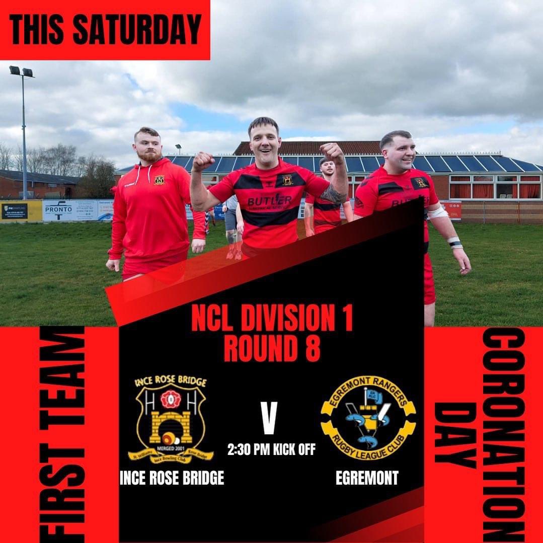 IRBSCC's tweet photo. 🔴⚫️ ＦＩＲＳＴ ＴＥＡＭ ⚫️🔴

𝗧𝗵𝗶𝘀 𝗦𝗮𝘁𝘂𝗿𝗱𝗮𝘆 𝗼𝘂𝗿 𝗙𝗶𝗿𝘀𝘁 𝗧𝗲𝗮𝗺 𝘁𝗮𝗸𝗲 𝗼𝗻 @EgremontR  𝗱𝘂𝗿𝗶𝗻𝗴 𝗼𝘂𝗿 𝗖𝗼𝗿𝗼𝗻𝗮𝘁𝗶𝗼𝗻 𝗖𝗲𝗹𝗲𝗯𝗿𝗮𝘁𝗶𝗼𝗻𝘀 🏉🤴🥳🍾👑🍻 https://t.co/smlX4atFZK