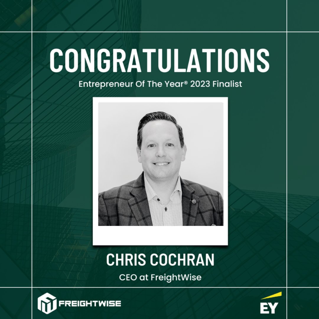 Honored to have our own Chris Cochran recognized as a finalist in the Entrepreneur Of The Year® 2023 Southeast program. We cannot wait to cheer him on during the awards celebration on June 22, 2023 when winners will be announced! #EOYUS
#EOYSoutheast bit.ly/3Ht4NW7