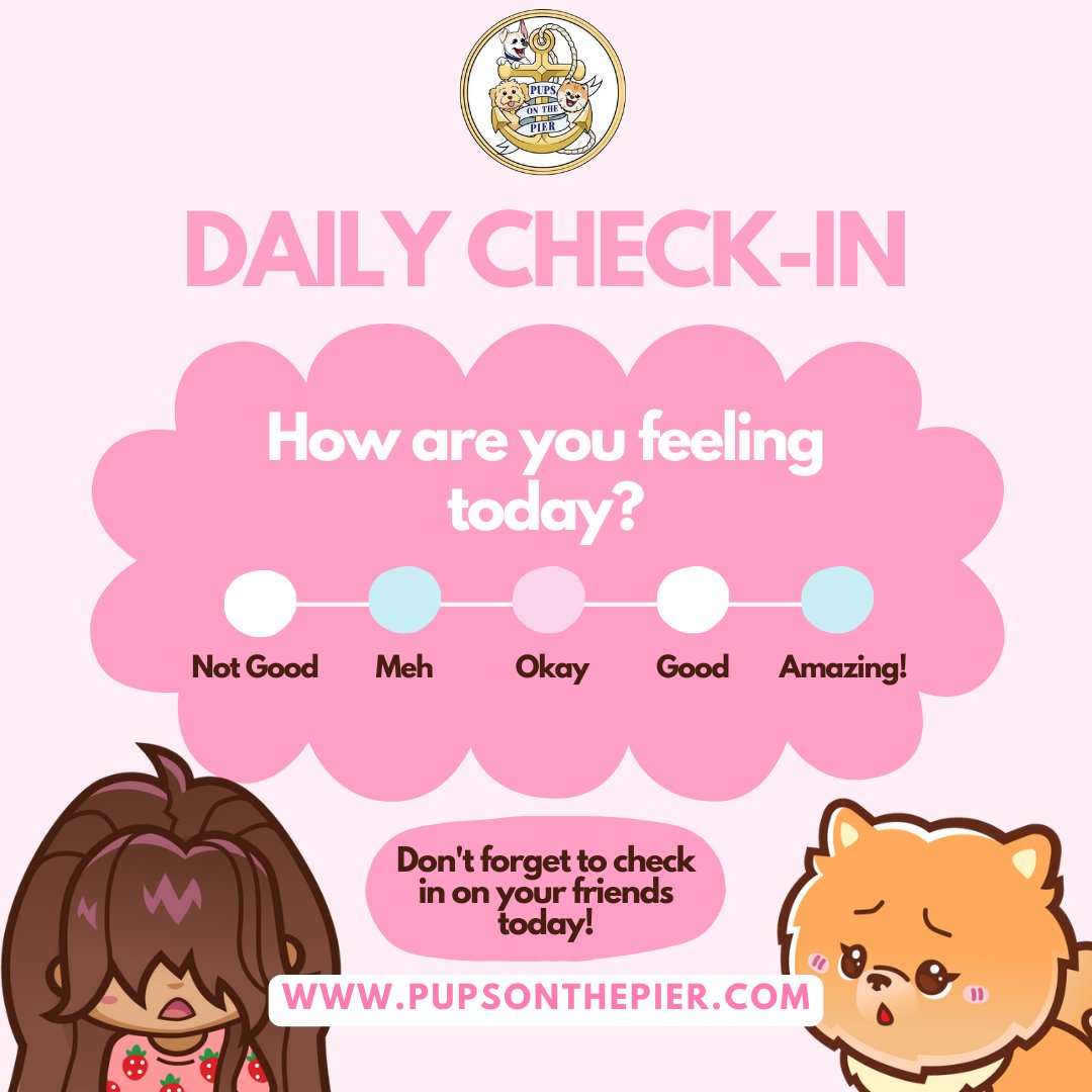 "🧠 Mental Health Check-In 🌱

Hey everyone! It's time for a little mental health check-in. Remember, it's just as important to take care of our minds as it is our bodies.

🌟 How are you feeling today? 
🌟 What are some self-care activities you've been enjoying lately? 
🌟 Any t