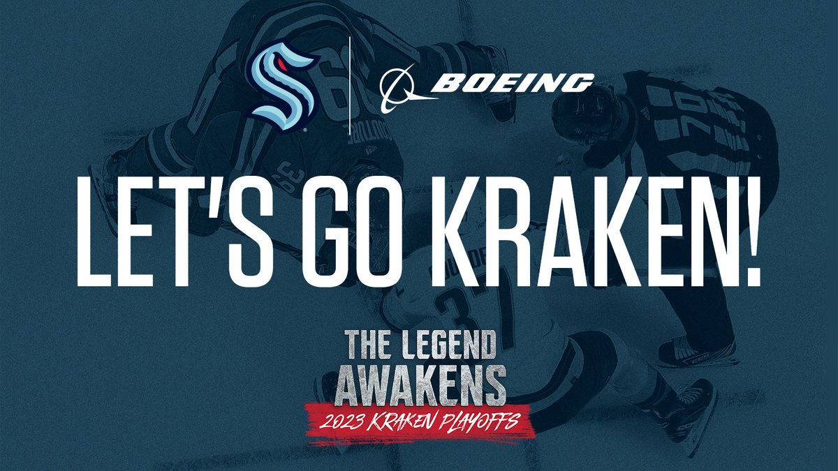 BoeingWA's tweet image. Who&apos;s ready for more @SeattleKraken hockey? 🏒

They gave us an outstanding show in round one of the #StanleyCupPlayoffs, now we&apos;re ready to cheer them on tonight in round two!